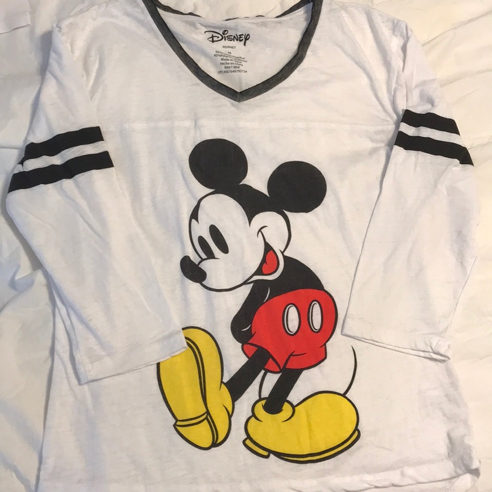 Mickey Mouse baseball tee